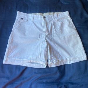 White shorts